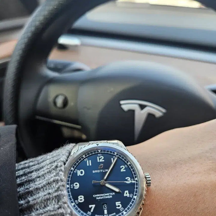 [BUNJANG] Breitling Navitimer 41mm Watch (Full Package) / [최저가] 실물깡패! 브라이틀링 네비타이머 41mm(풀박스)