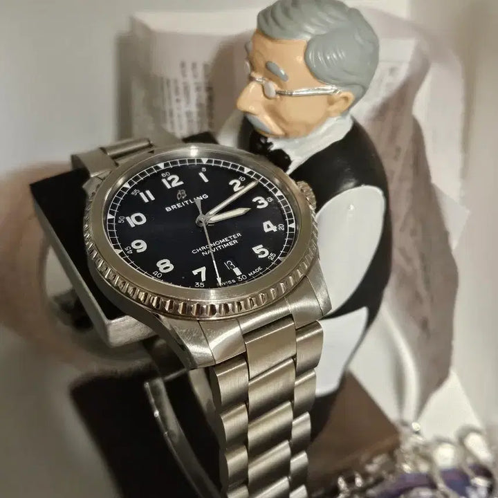 [BUNJANG] Breitling Navitimer 41mm Watch (Full Package) / [최저가] 실물깡패! 브라이틀링 네비타이머 41mm(풀박스)