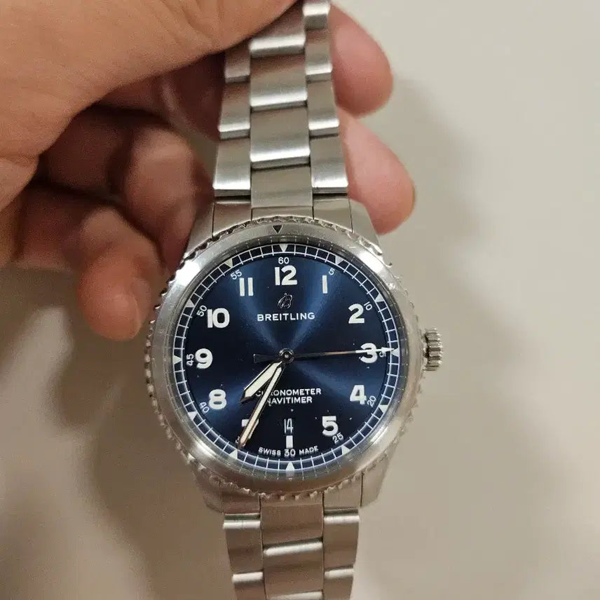 [BUNJANG] Breitling Navitimer 41mm Watch (Full Package) / [최저가] 실물깡패! 브라이틀링 네비타이머 41mm(풀박스)