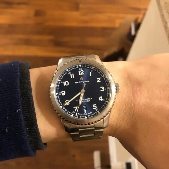 [BUNJANG] Breitling Navitimer 41mm Watch (Full Package) / [최저가] 실물깡패! 브라이틀링 네비타이머 41mm(풀박스)