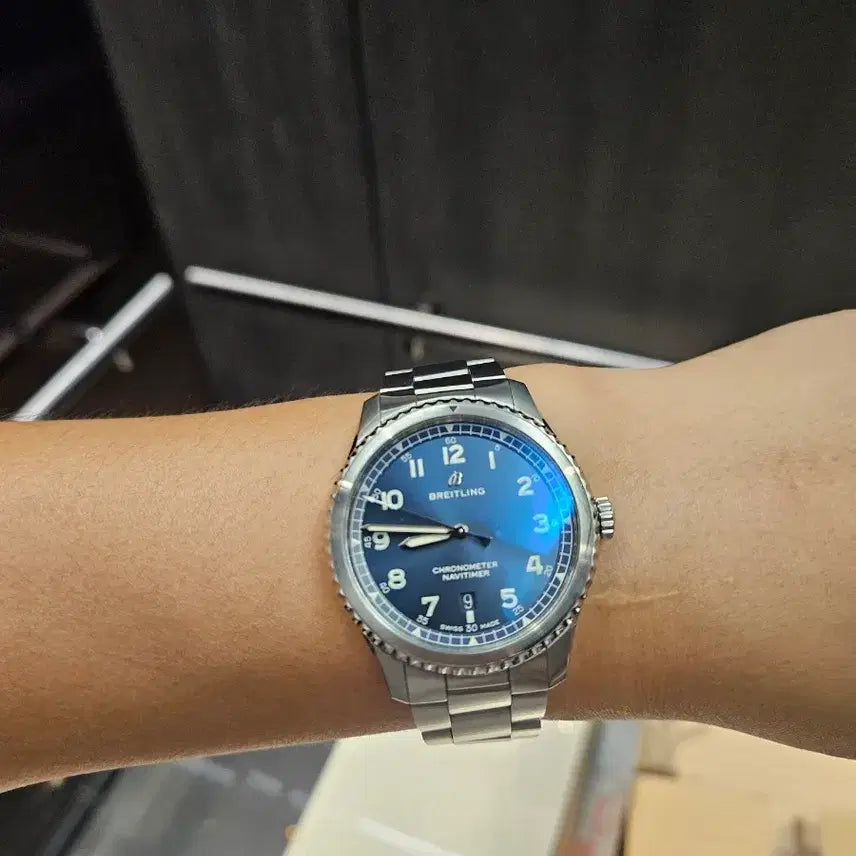 [BUNJANG] Breitling Navitimer 41mm Watch (Full Package) / [최저가] 실물깡패! 브라이틀링 네비타이머 41mm(풀박스)