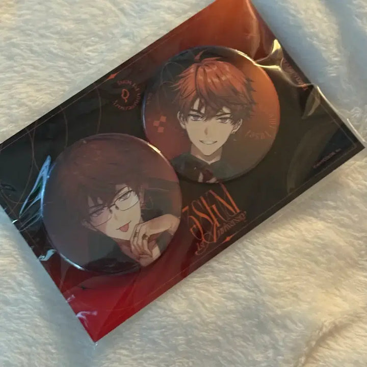 [BUNJANG] Nijisanji Kitami Yusei 3SKM 1st Anniversary Set Can Badge / 니지산지 키타미유세이 3skm 1주년 캔뱃지 세트