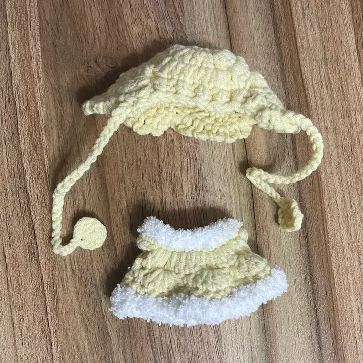 [BUNJANG] 10cm Doll Outfit Set / 10cm 솜인형 누이옷 인형옷 망토 뜨개 한복 날개 쿠키 우주복 아이돌룩