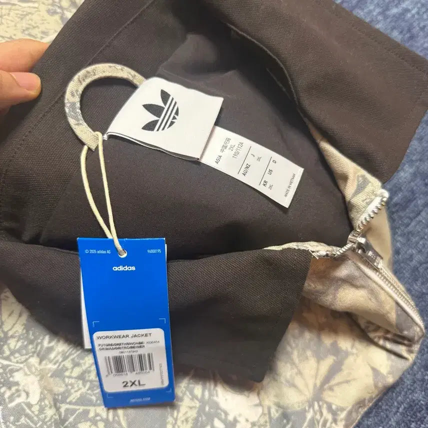 [BUNJANG] Adidas Canvas Workwear Jacket (2XL) / 아디다스 캔버스 자켓 2XL 새상품