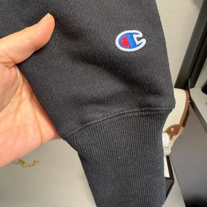 [BUNJANG] Champion Reverse Weave Fleece Hoodie Black / 챔피온 리버스 위브 기모후드티 블랙