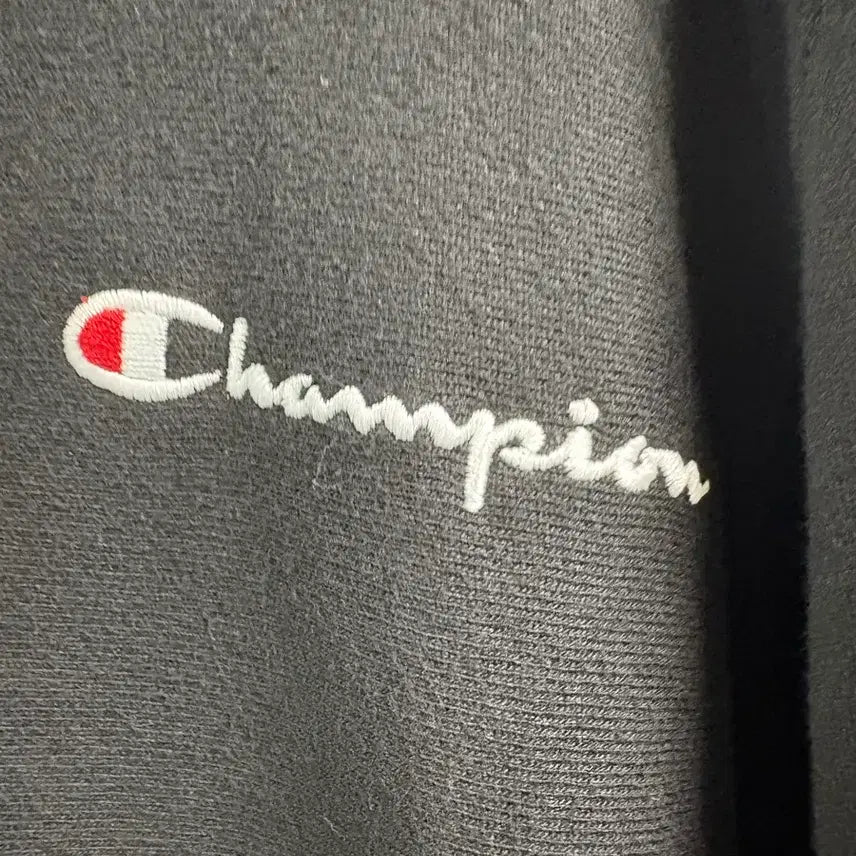 [BUNJANG] Champion Reverse Weave Fleece Hoodie Black / 챔피온 리버스 위브 기모후드티 블랙