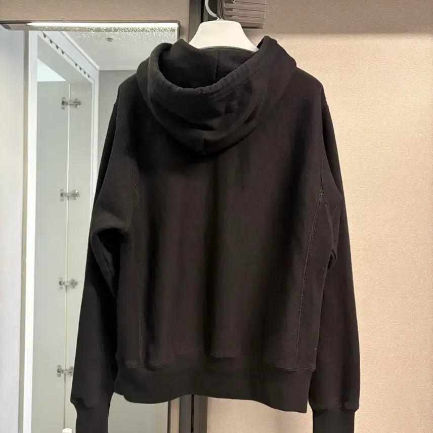 [BUNJANG] Champion Reverse Weave Fleece Hoodie Black / 챔피온 리버스 위브 기모후드티 블랙