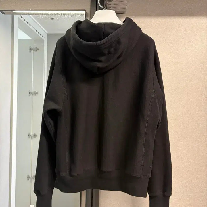 [BUNJANG] Champion Reverse Weave Fleece Hoodie Black / 챔피온 리버스 위브 기모후드티 블랙