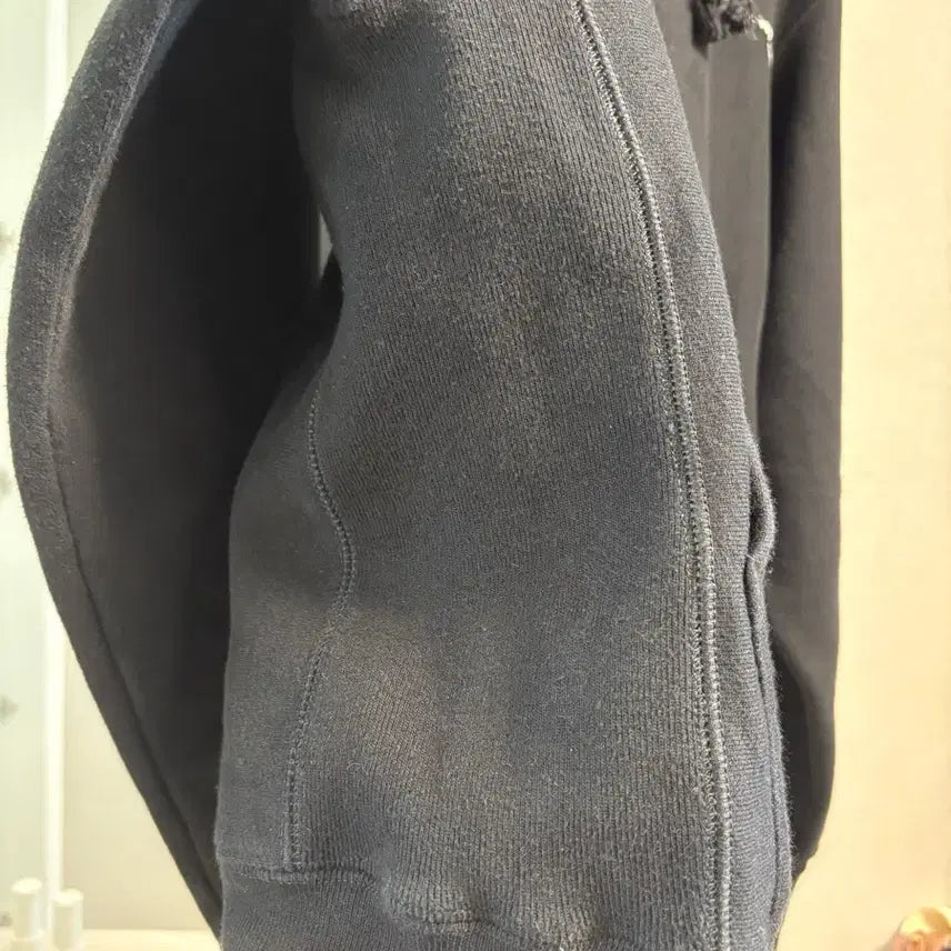 [BUNJANG] Champion Reverse Weave Fleece Hoodie Black / 챔피온 리버스 위브 기모후드티 블랙