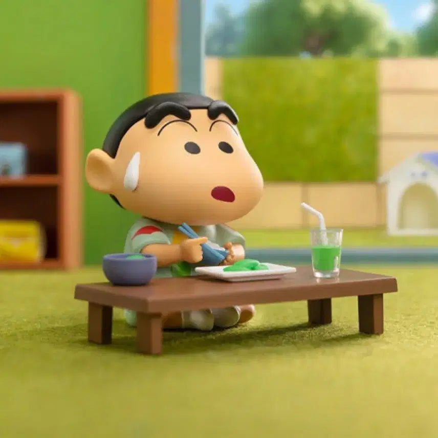 [BUNJANG] Crayon Shin-chan Spring House Series Figure / 52toys 짱구 봄날의 집 시리즈 편식쟁이 피규어