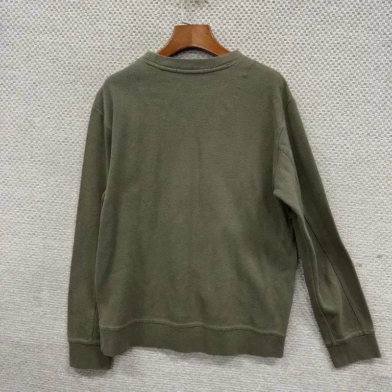 [BUNJANG] Buckaroo Casual Khaki Sweatshirt / 버커루 캐주얼 카키 맨투맨 L M10907