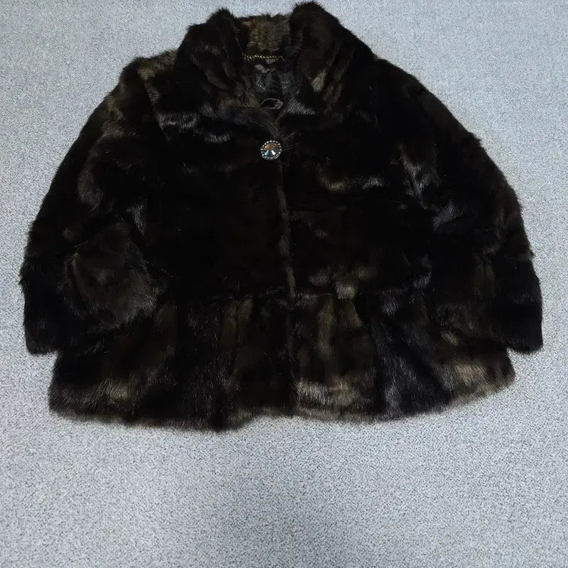 [BUNJANG] Vintage Faux Fur Coat / [free] 빈티지 페이크 퍼 코트
