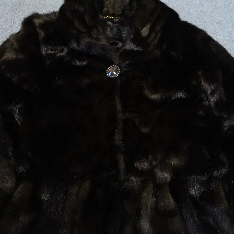 [BUNJANG] Vintage Faux Fur Coat / [free] 빈티지 페이크 퍼 코트