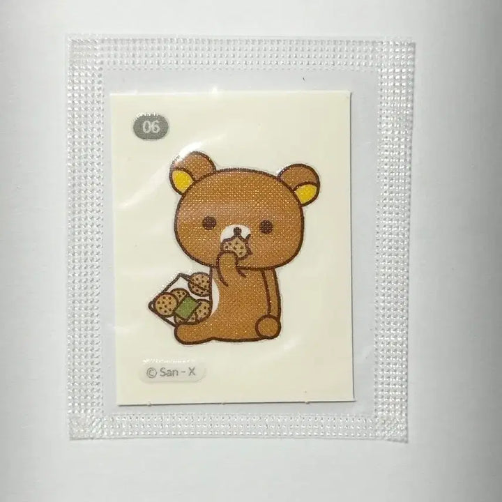 [BUNJANG] Rilakkuma Sticker 06 / 리락쿠마 스티커 띠부씰 06