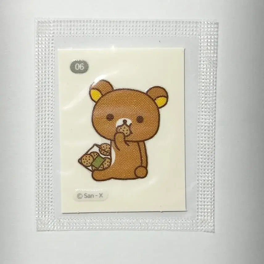 [BUNJANG] Rilakkuma Sticker 06 / 리락쿠마 스티커 띠부씰 06