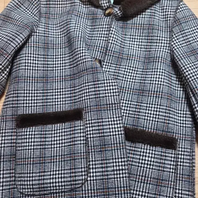 [BUNJANG] On&On Check Patterned Women's Coat / 여성코트 온앤온