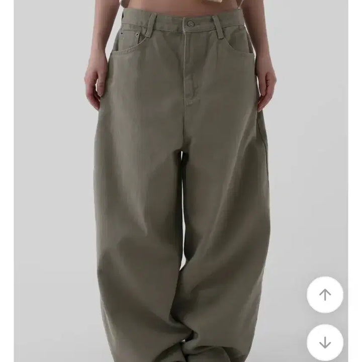 [BUNJANG] Autumn Work Curved Pants Black S / 어텀 워크 커브드 팬츠 블랙 s