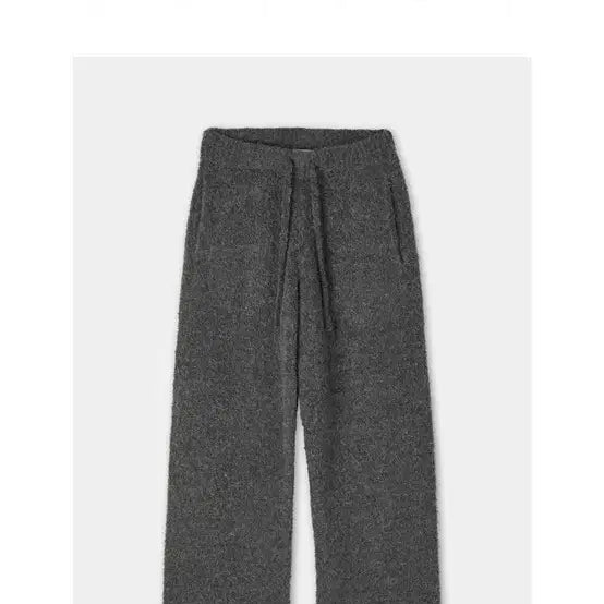 [BUNJANG] Cour Alpaca Wool Boucle Knit Pants Charcoal Gray / [M] 쿠어 알파카 울 부클레 니트 팬츠 차콜그레이