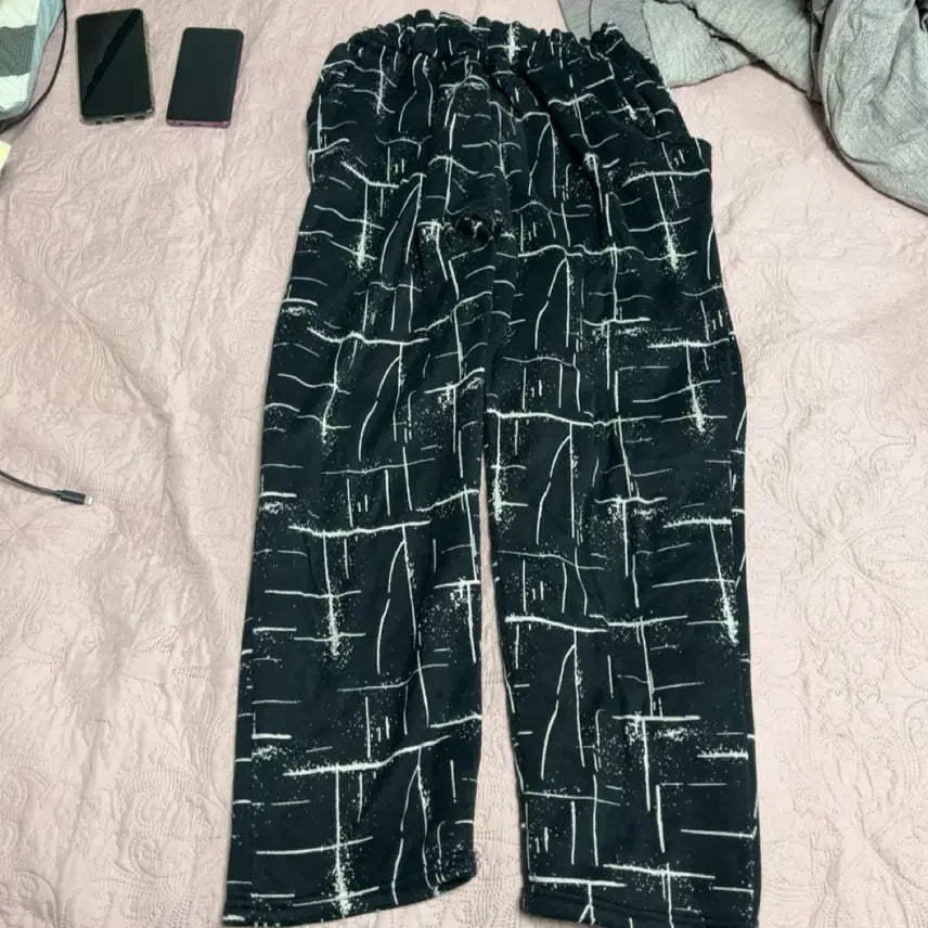 [BUNJANG] Banding Pattern Winter Pants / 편안한 밴딩 패턴 바지 기모바지 방한바지 긴바지