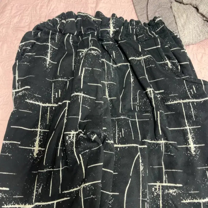 [BUNJANG] Banding Pattern Winter Pants / 편안한 밴딩 패턴 바지 기모바지 방한바지 긴바지