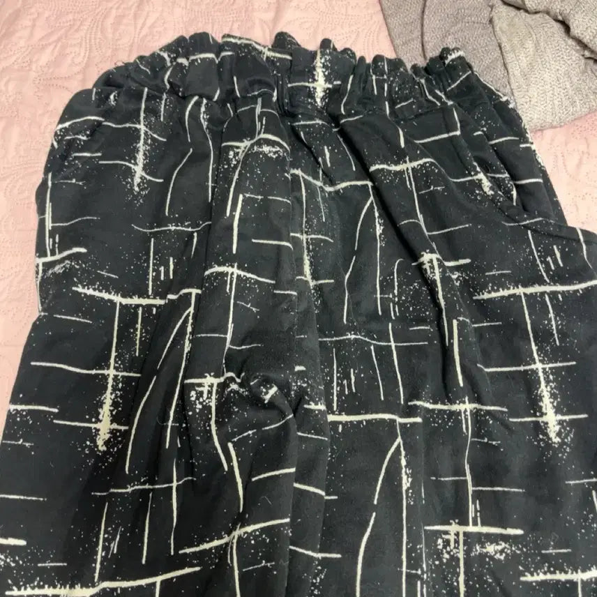 [BUNJANG] Banding Pattern Winter Pants / 편안한 밴딩 패턴 바지 기모바지 방한바지 긴바지