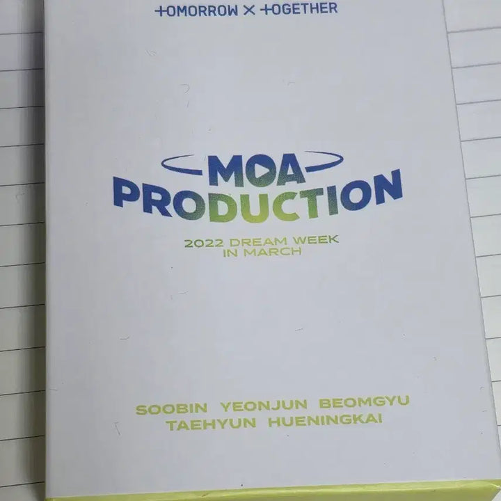 [BUNJANG] TXT 2022 Dream Week MOA Production ID Card / 투모로우바이투게더 2022 드림위크 MOA Production 사원증