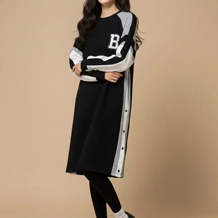 [BUNJANG] NBA Brooklyn Nets Side Snap Long Sweatshirt / NBA 브루클린 네츠 사이드 스냅 롱 맨투맨