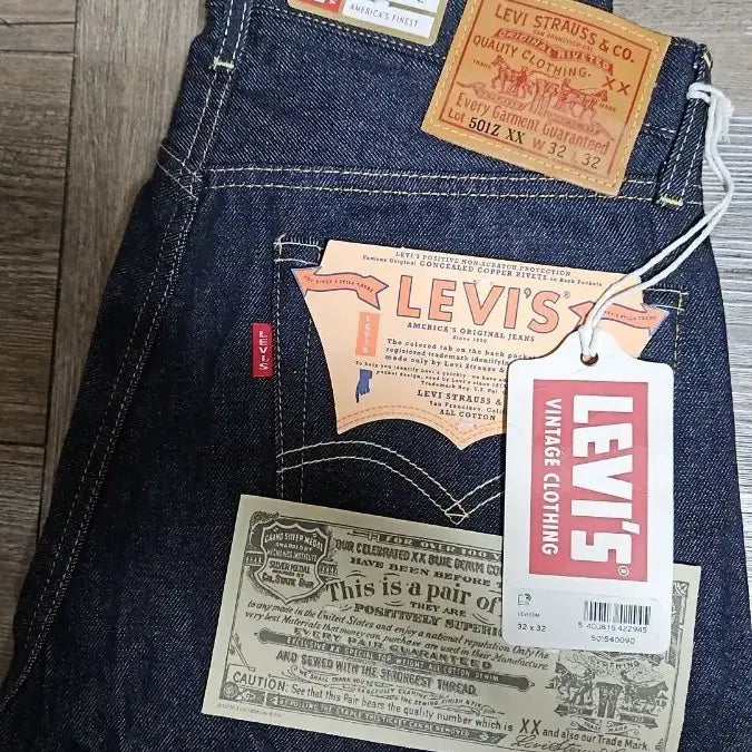 [BUNJANG] Levi's LVC 1954 501 Rigid Jeans / 리바이스 LVC 1954 501 리지드 32x32