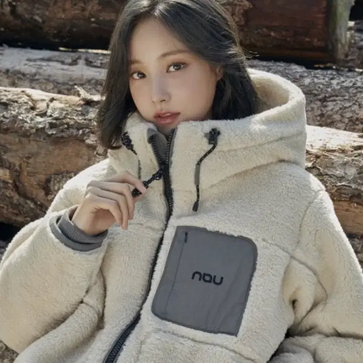 [BUNJANG] Now Please Hoodie Zip-up / 나우 플리스 후드 집업