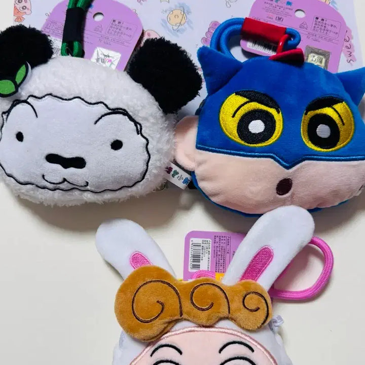 [BUNJANG] Crayon Shin-chan Face Pouch Keyring / 짱구, 흰둥이, 짱아 얼굴 키링 파우치, 짱구 파우치 키링