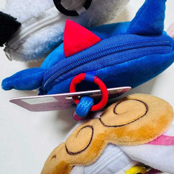 [BUNJANG] Crayon Shin-chan Face Pouch Keyring / 짱구, 흰둥이, 짱아 얼굴 키링 파우치, 짱구 파우치 키링