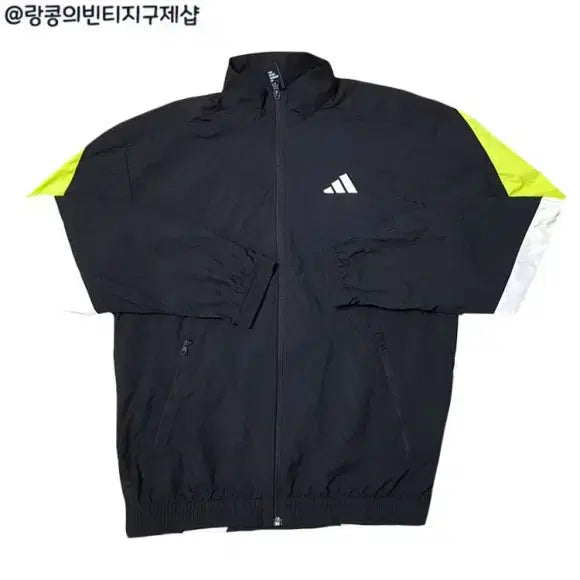 [BUNJANG] Adidas Vintage Street Three-Stripe Windbreaker Jacket / 아디다스 빈티지 스트릿 삼선 바람막이 자켓