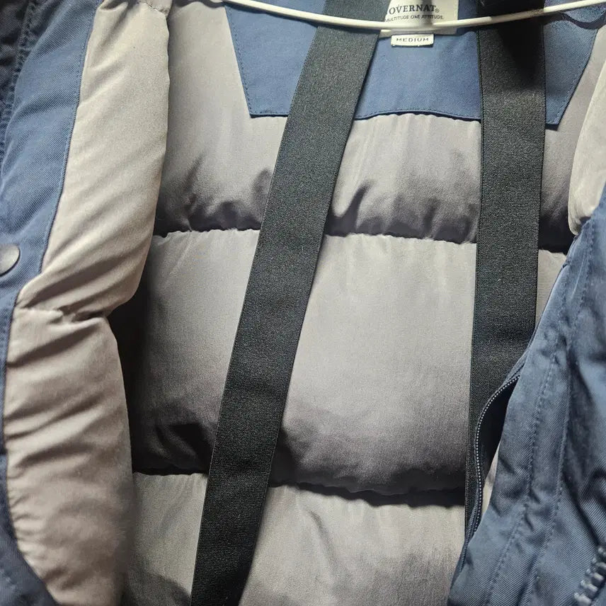 [BUNJANG] COVERNAT Navy Puffer Jacket / 커버낫 네이비 퍼 패딩