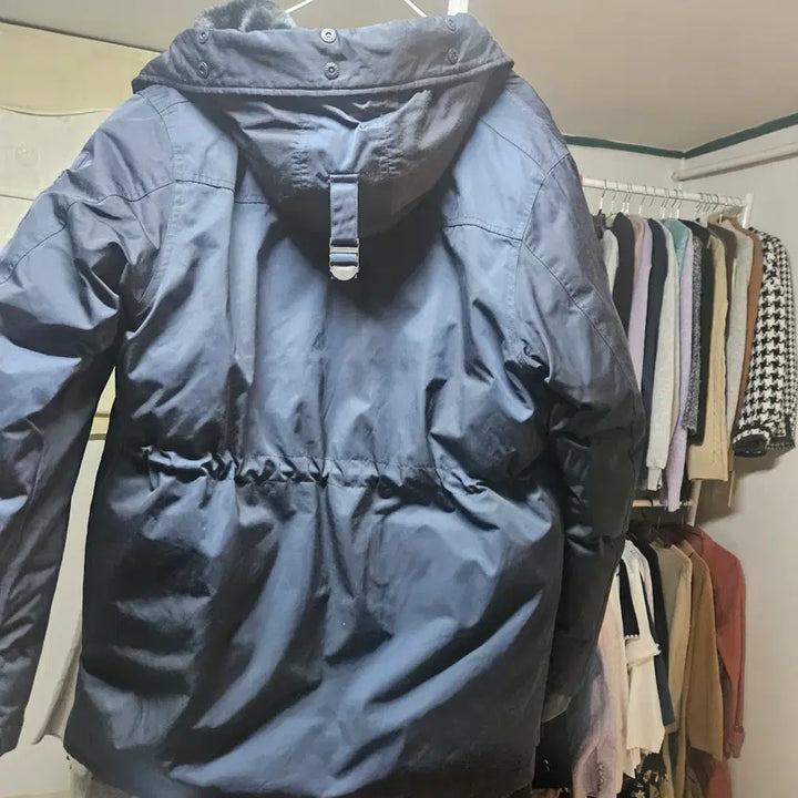 [BUNJANG] COVERNAT Navy Puffer Jacket / 커버낫 네이비 퍼 패딩