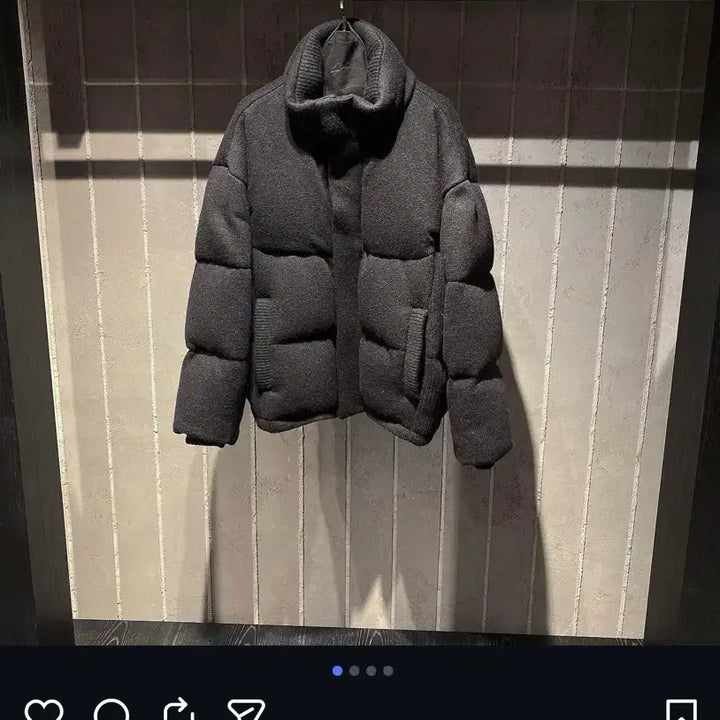 [BUNJANG] Song Zio Bae Jungnam Collaboration Alpaca Padding Black / [48]송지오 배정남 콜라보 알파카 패딩 블랙