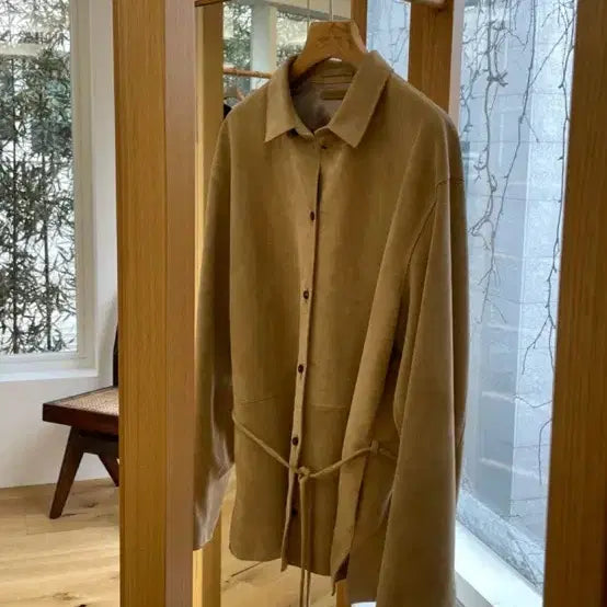 [BUNJANG] Suede Leather Jacket / 르17 스웨이드레더 자켓