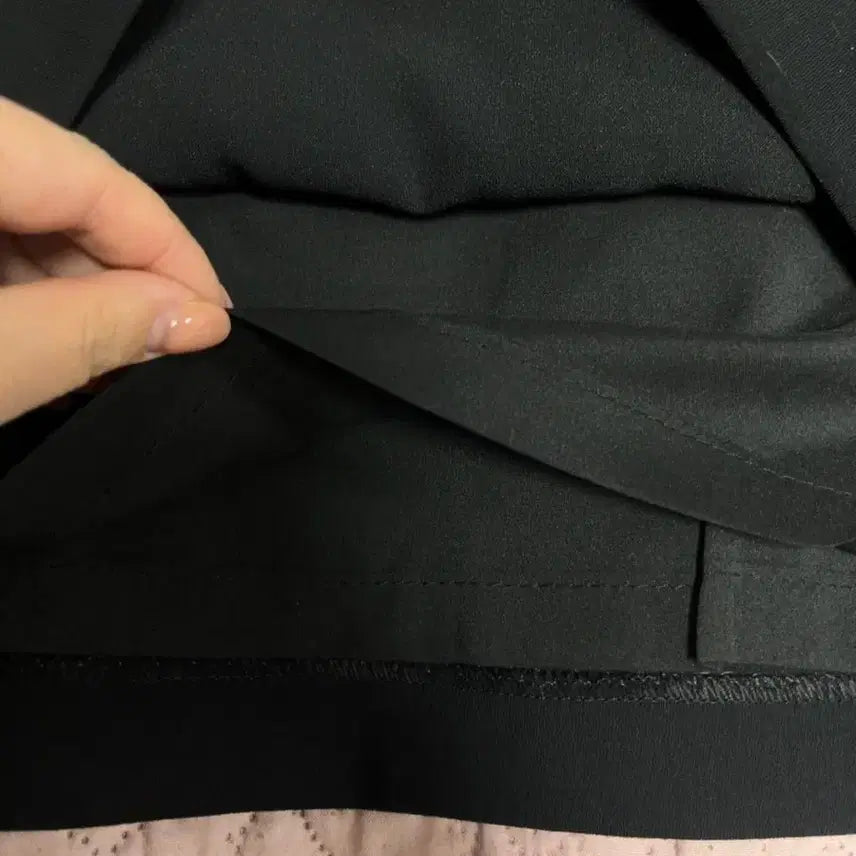 [BUNJANG] Blossom Black Mini Skirt M Size / 블라썸 블랙 미니스커트 m사이즈