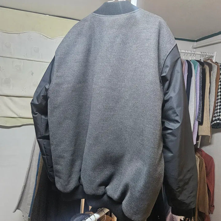 [BUNJANG] Stadium Jacket / 배색 스타디움 자켓