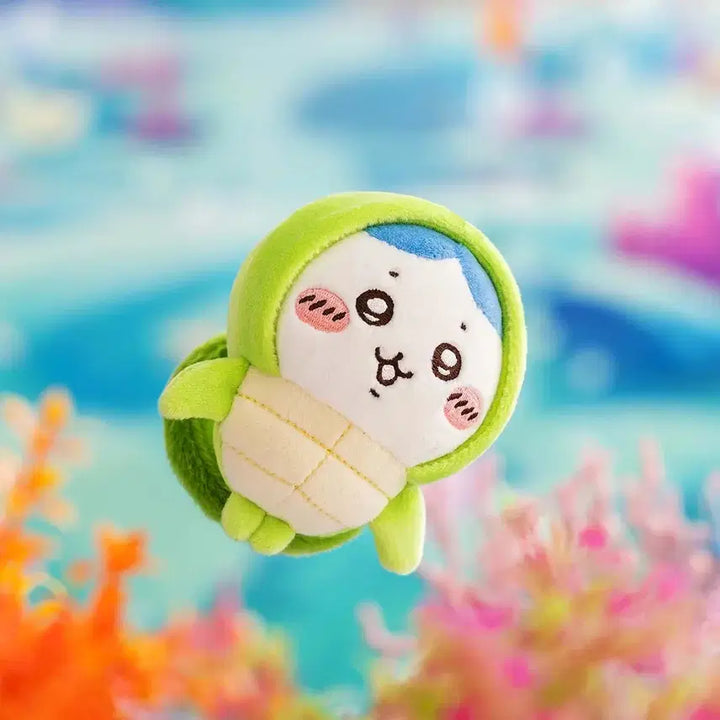 [BUNJANG] Hachiware Turtle Mascot Keyring / 거북이 하치와레 인형 수족관 치이카와 마스코트 키링