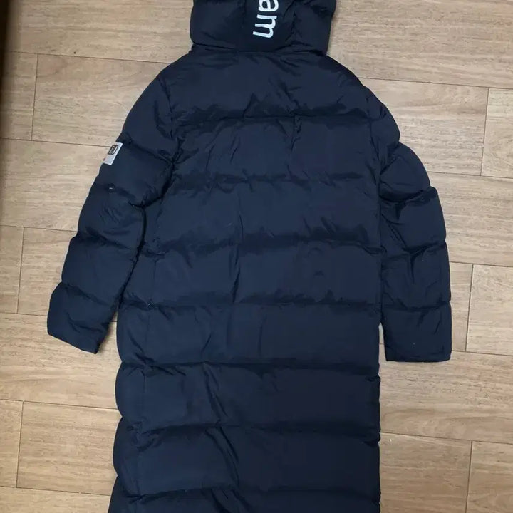[BUNJANG] Descente Audi Black Long Padding M / 데상트 아우디 블랙 롱패딩 M