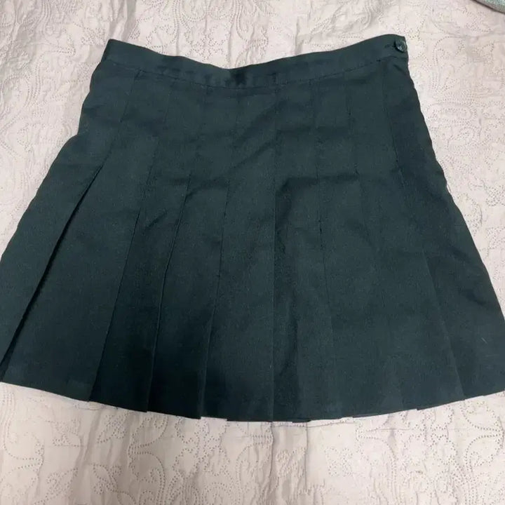 [BUNJANG] J&amp;K Pleated Skirt / J&amp;K 검정 플리츠 주름치마 주름스커트 스쿨룩 스커트 L