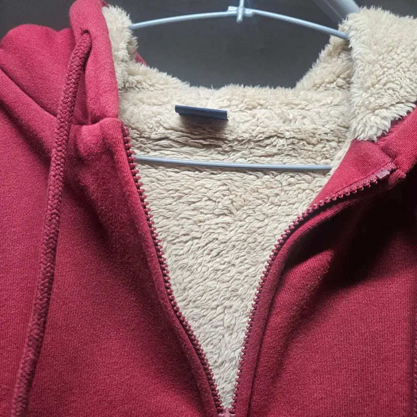 [BUNJANG] Hooded Zip-up / 기모 후드 집업