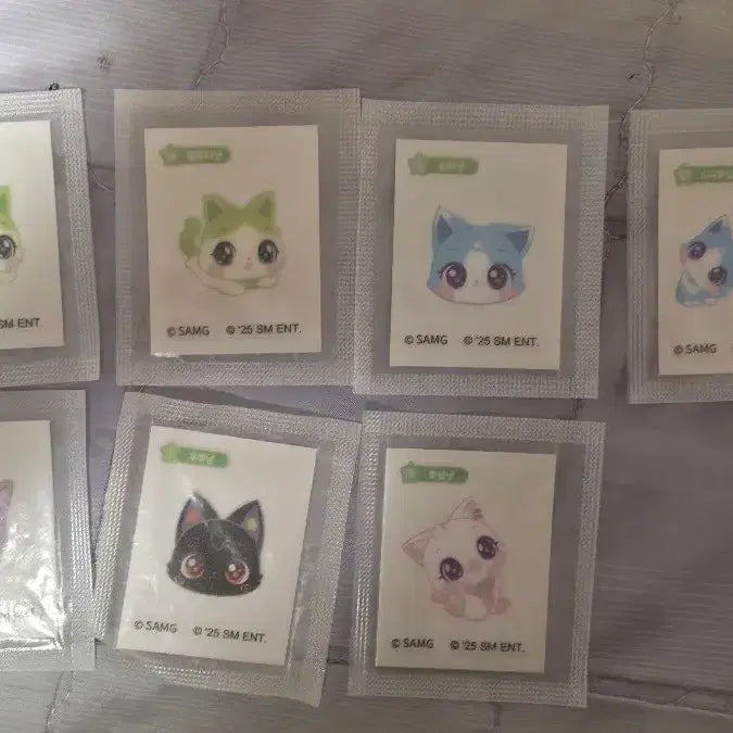 [BUNJANG] Wish Cat Sticker Set / (미개봉일괄양도) 위시캣 띠부실