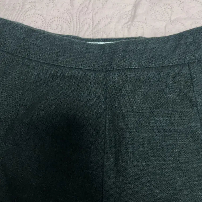 [BUNJANG] MARS Linen Black Shorts M / MARS 검정 린넨 반바지 M