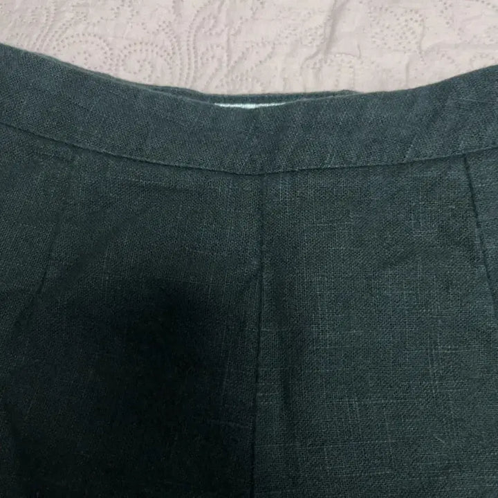 [BUNJANG] MARS Linen Black Shorts M / MARS 검정 린넨 반바지 M