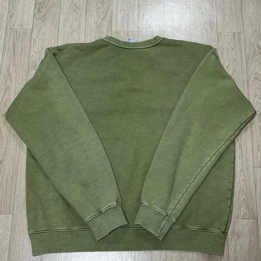 [BUNJANG] Blindfiles Sage Green Sweatshirt / [1] 블라인드파일즈 스웻셔츠 세이지그린
