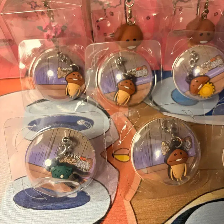 [BUNJANG] Namco Rubber Charm / 개당가격) 나메코 고무 키링
