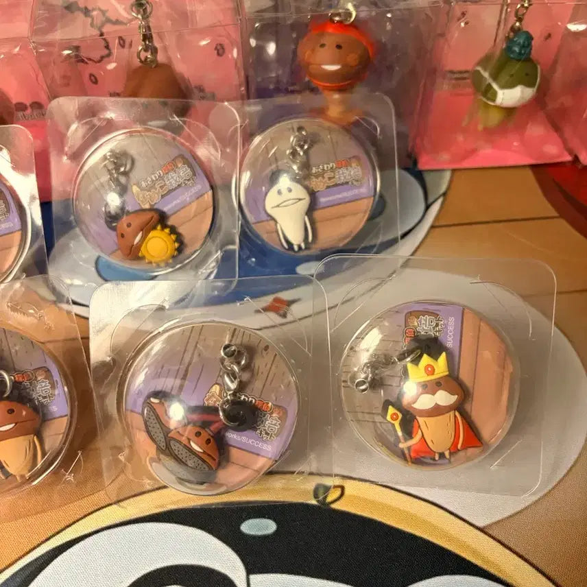 [BUNJANG] Namco Rubber Charm / 개당가격) 나메코 고무 키링