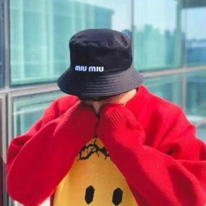 [BUNJANG] MU Drill Bucket Hat / [새상품] MU 드릴 버킷햇 모자