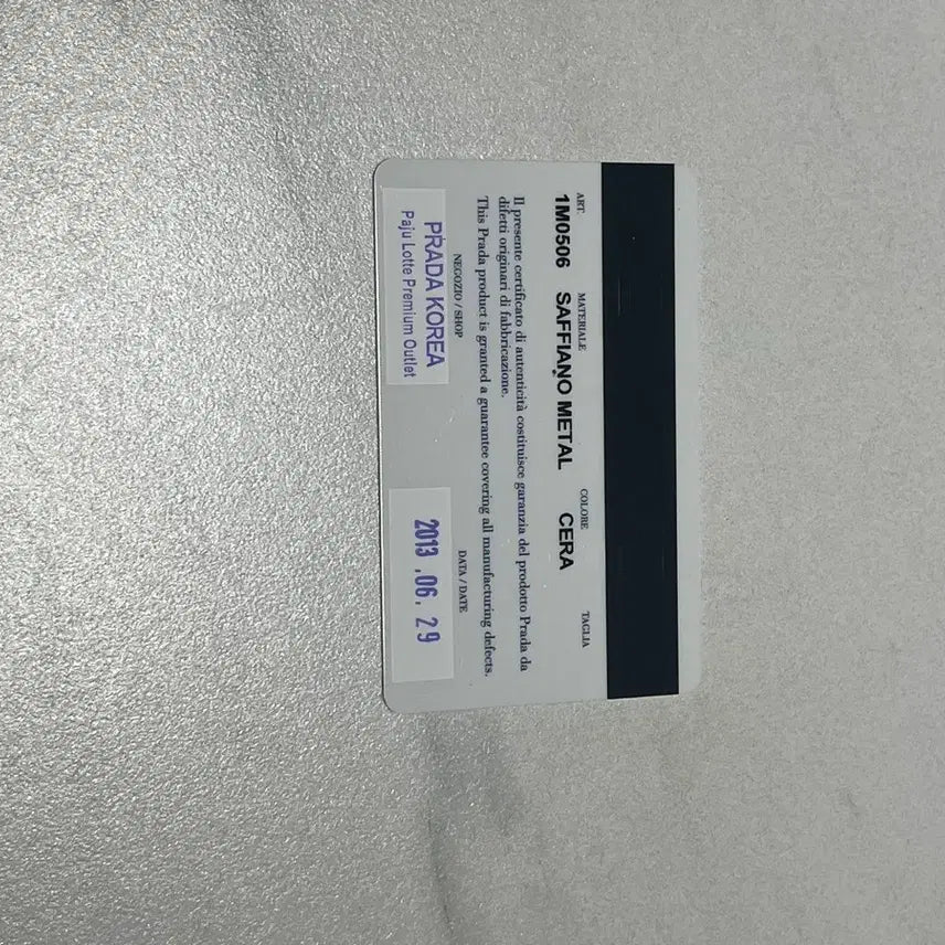 [SOLD OUT] 프라다 사피아노 장지갑
